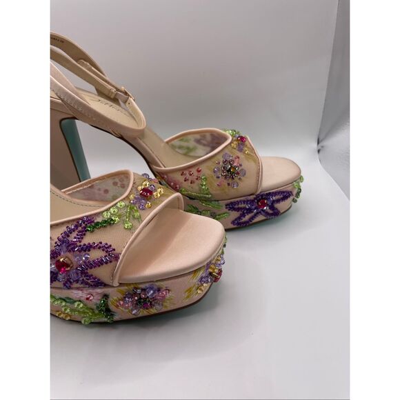 Betsey Johnson Viven Platform Sandal 9.5 - Picture 16 of 16
